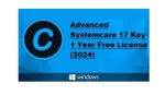 Advanced Systemcare 17 Key 1 Year Free License (2024)